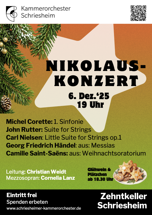 Nikolauskonzert Plakat