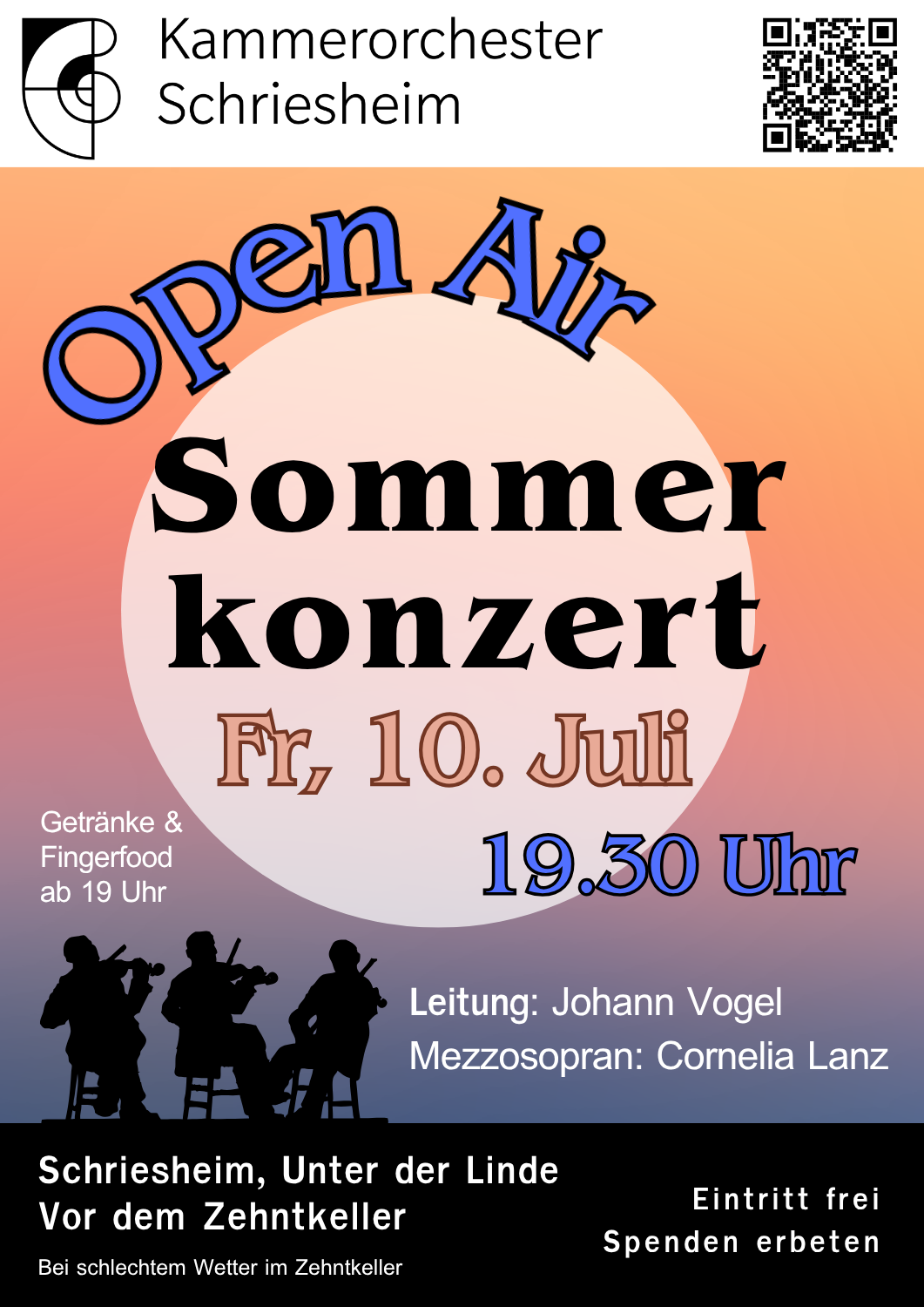Plakat Sommerkonzert 2026