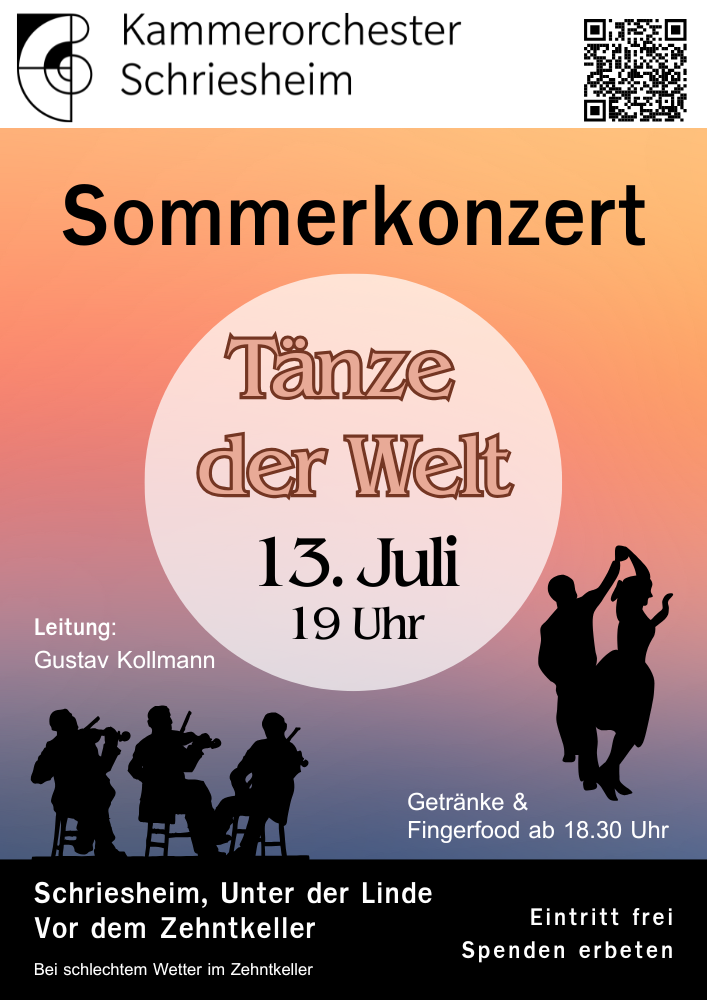 Plakat Sommerkonzert